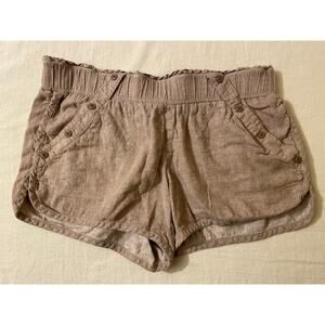 Jolt Women's Size 11 Linen-Like Shorts Casual Active‎ Summer